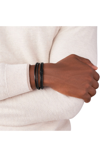 Fossil Vintage Casual herren Armband Schwarz JF03098001