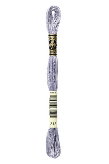 Dmc Muline Hand Embroidery Threads - 8 m - Color No 318