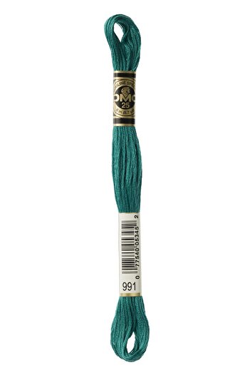 Dmc Muline Hand Embroidery Threads - 8 M - Color No 991
