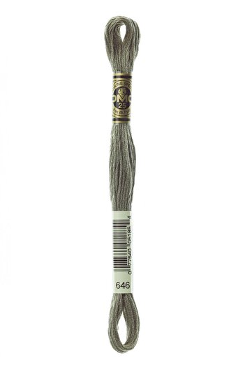 Dmc Muline Hand Embroidery Threads - 8 M - Color No 646