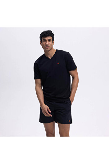 Ellesse V-Neck Black Men's T-Shirt Em186-1