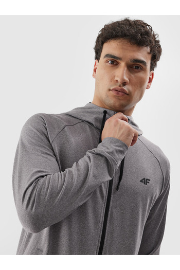4F SWEATSHIRT FNK M209 men's sweatshirt gray
