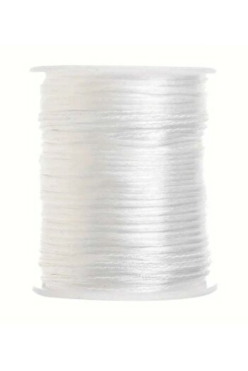 OZN AKSESUAR Floss Rope, Rat Tail, Bracelet Rope Necklace Rope, Wedding Dress Rope Engagement Rope, Kaftan Rope (2mm 10Mt)