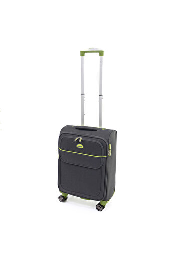 Lamonza Troler superușor 55x37x22 cm, 2,1 kg, gri / verde