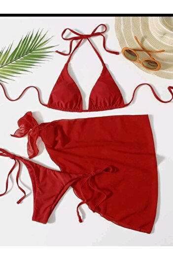 nuriçgiyim Vienna bikini pareo set