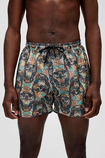 Bad Bear Skullex 21.01.09.008-c70 Men's Sea Shorts