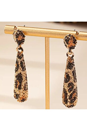 Dgt Luxury Leopard Drop Earrings