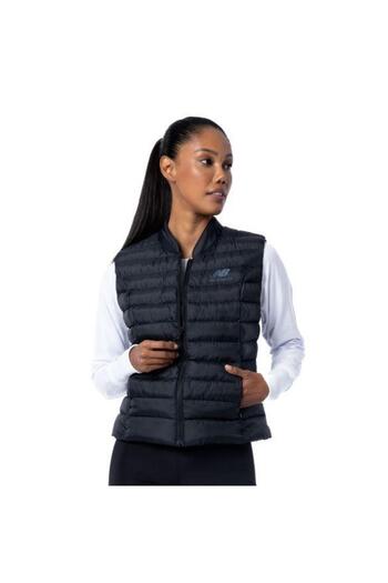 New Balance Women's Black Lifestyle Vest - Wnv3229-bk