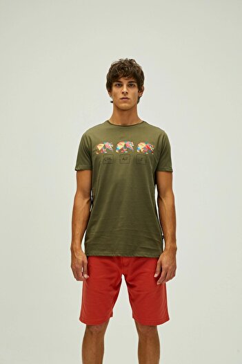 Bad Bear Men's T-shirt - control Alt Z, 22.01.07.038-c70 Model