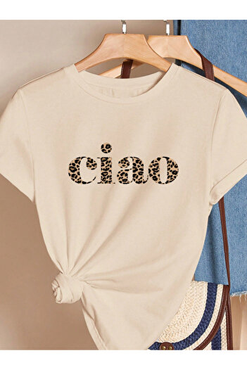Trend Sizde Μπλουζάκι Unisex Cotton Ciao με εμπριμέ σχέδιο