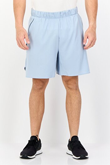 adidas Men Sportswear Fit 7 Inseam Training Shorts, Light Blue