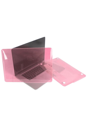 REDz Accessories Protective Case, Compatible with Macbook Air 13.6 inch, Ultra-Slim, Crystal Pink