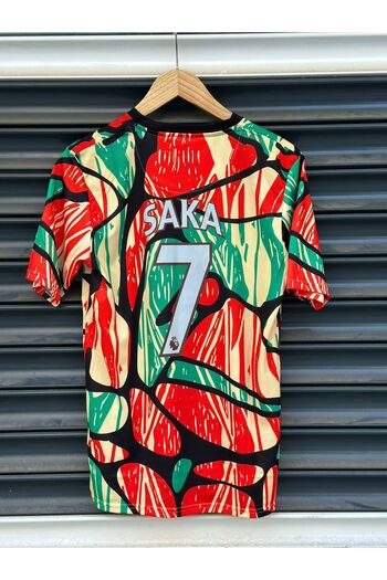 MONTENERO Arsenal 2024/25 Season Bukayo Saka Jersey (Pre-Match)