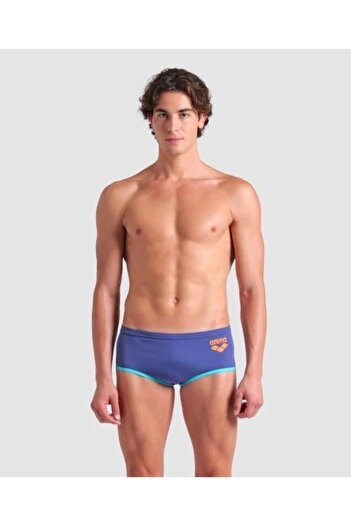 ARENA MEN'S ARENA ONE LOW WAIST SHORT BIG LOGO/ FUTURE DUSK-WATER