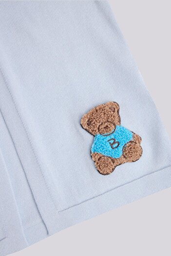 Layette BG Store Erkek Bebek Mavi Hırka
