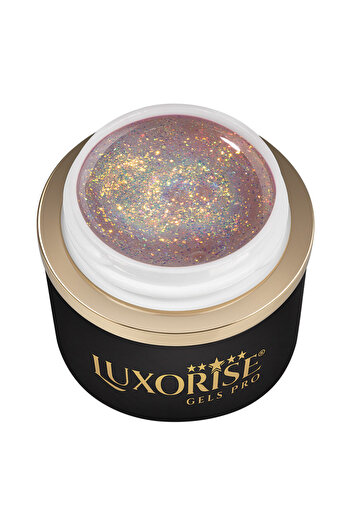 LUXORISE Revoflex Gel UV pentru unghii, 15 ml, Glassy Galaxy