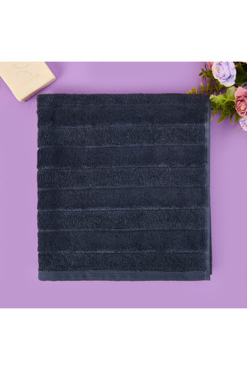 Evidea Soft Velvet Foot Towel - Anthracite - 50X70 cm