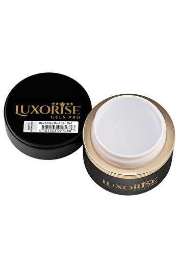 LUXORISE Gel de unghii UV Revoflex 15ml, strălucire albă