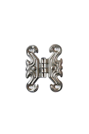 flores Hinge for wooden box, chrome, 35 x 45 mm, 50 pcs / set