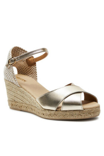 Geox geox women's espadrilles D45NGA-000CF gold