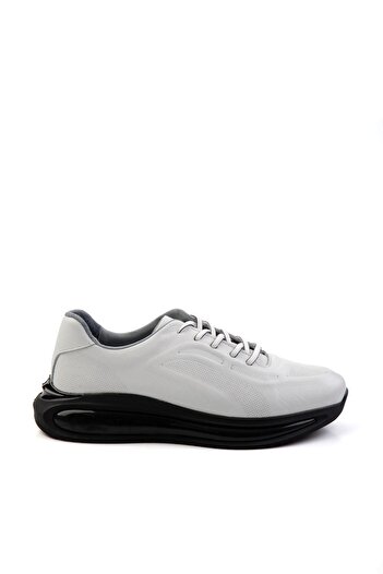 Bambi White Leather Men's Sneaker E01084212003