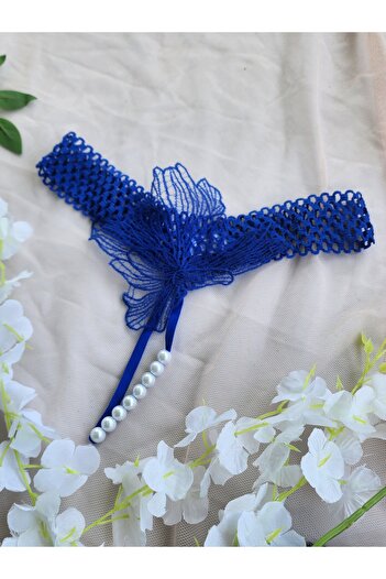 G&H UNDERWEAR String Panties Thong with Pearls