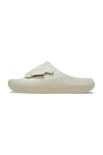 Crocs Ecru Mellow Luxe Recovery Slide