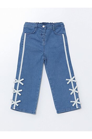LC Waikiki Girl's Jean Pants with Ribbon Detail (S5)