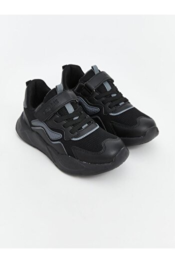 LC Waikiki Boys' Sports Shoes with Laces and Velcro (S5)