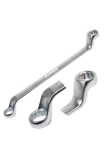 flores Mechanical elbow wrench CR-VN, 46 x 50 mm