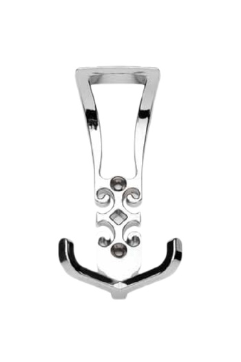 flores Large metal coat hanger, model OZS-3067, chrome, 65 x 120 mm