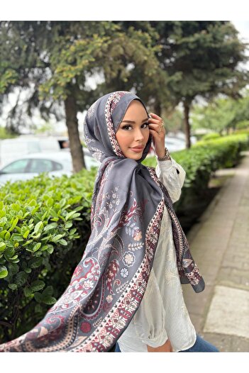 Minel Minel Patterned Shawl