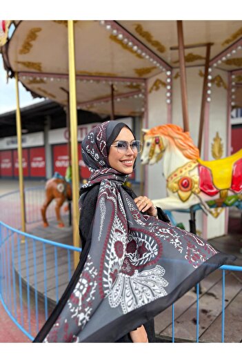 Minel Minel Patterned Shawl