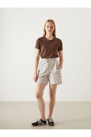 LC Waikiki Lcw Vision Women's Shorts with Elastic Waist (S5)