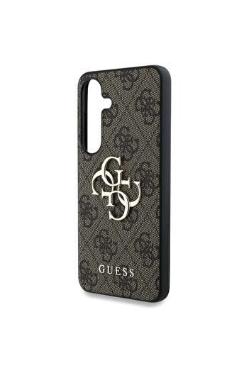 Guess Case for Samsung Galaxy S25 Plus, Guess, Hardcase Classic, Brown