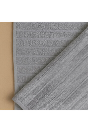 Lobya Vionna 100% Cotton 2-Piece Gray Bath Towel (70X140)
