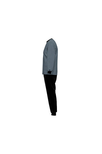Ceceba Pyjama kurz für Herren in blau