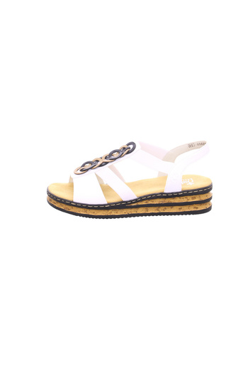 Rieker Keilsandalen Für Damen In Weiß