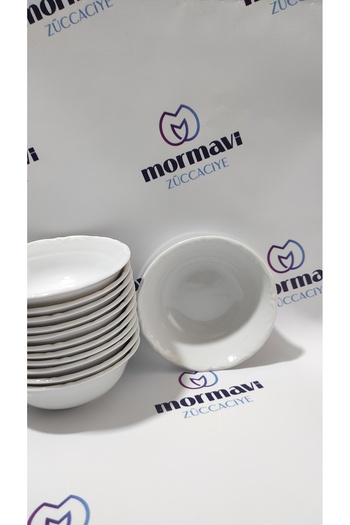 Porland PORSELEN ANADOLU BEYAZI 12 ADET 13 CM (KÜÇÜK) ÇORBA KASE