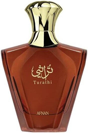 Afnan Turathi Brown Eau De Parfum for Men, 90ml