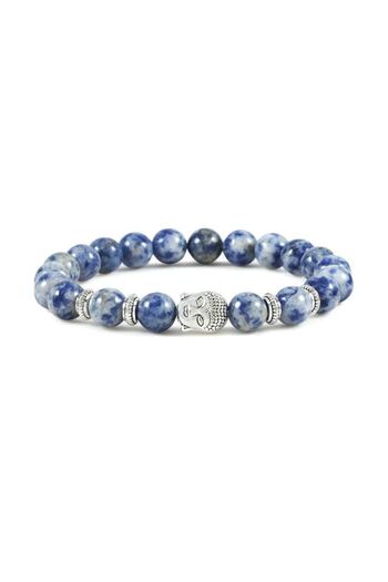 REDz Accessories Set de 2 brățări Buddha, pietre naturale, albastru
