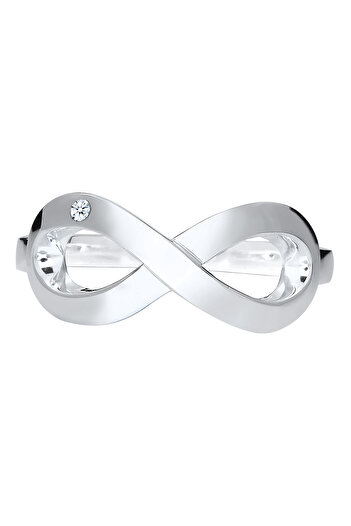 ELLI Ring Infinity Ewig Diamant (0.015 ct.) 925 Silber