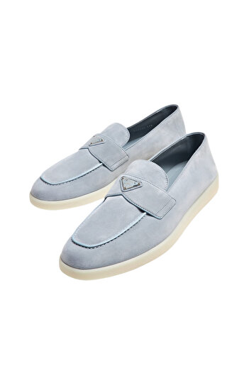 Prada Sport Suede Loafer Shoes