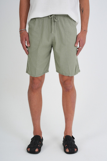 Redline Ανδρικό βαμβακερό σορτς Defy Linen Look