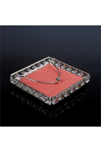 Hinora Crystal Square Non-Square Napkin Holder 21X21Cm