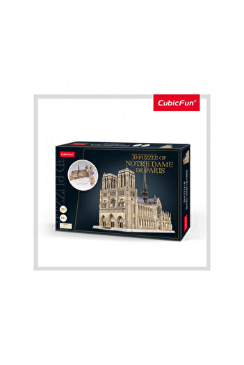 Cubic Fun - Notre Dame 3D Puzzle (Complex Level 293 Pieces)