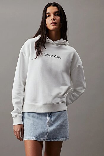 Calvin Klein Kadın HERO LOGO HOODIE Sweatshirts
