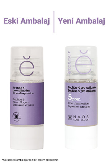 Etat Pur Pure Active Peptit-4 Pro Kolajen Cilt Dolgunlaştırıcı  Saf Konsantre Bakım Serumu 15 ml
