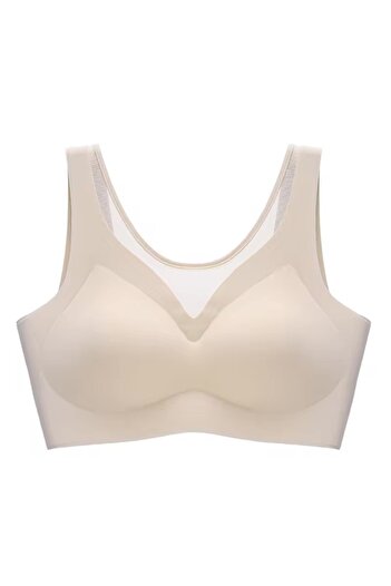 F.K Laser Cut Seamless Removable Pad Women's Bralet Bra