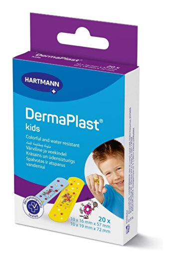 DermaPlast Kids Plasters (2 sizes) 20' S